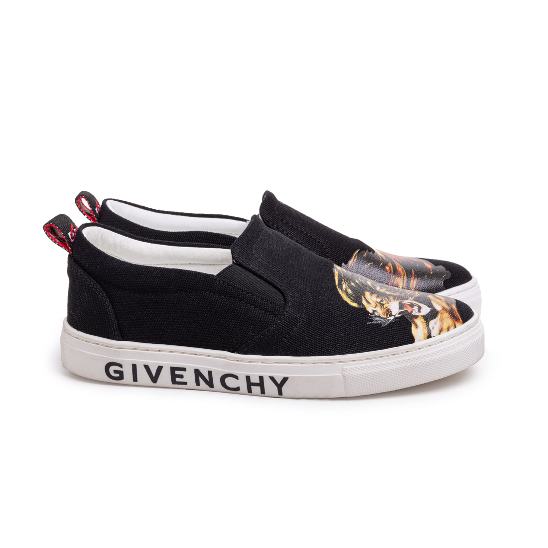 Слипоны Givenchy, цв. Черный р.33