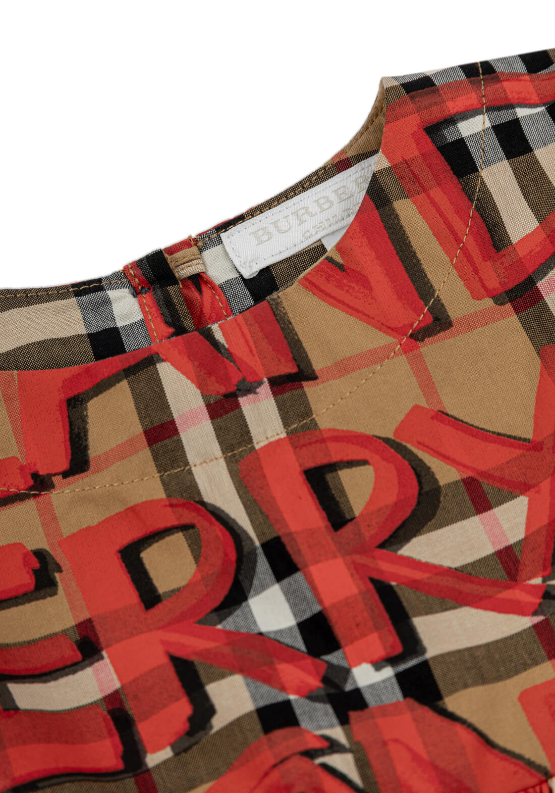 Платье Burberry Kids