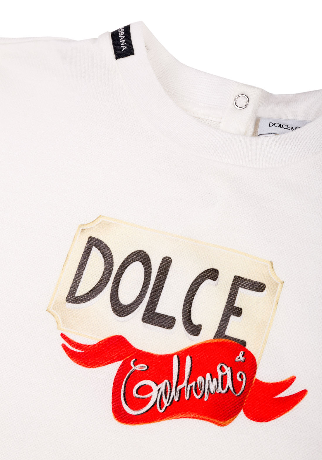 Футболка Dolce&Gabbana, цв. Белый р.9/12M