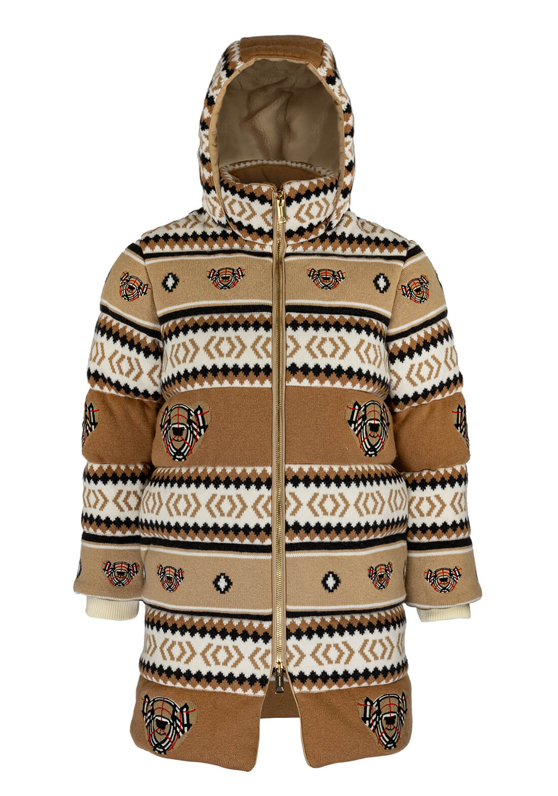 Пуховик Burberry Kids