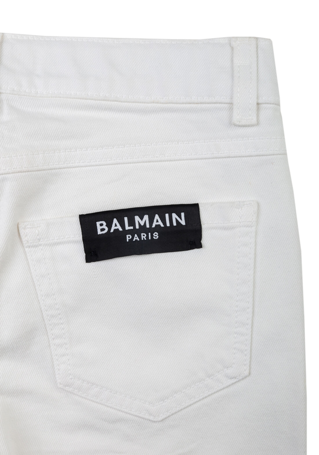 Джинсы Balmain, цв. Белый р.8Y