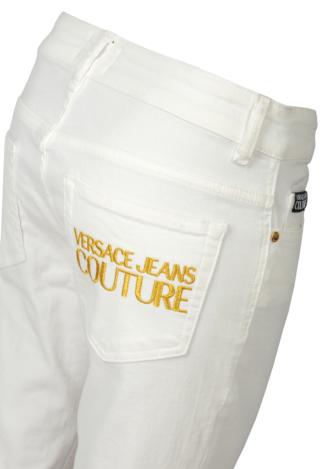 Джинсы Versace Jeans, цв. Белый р.25