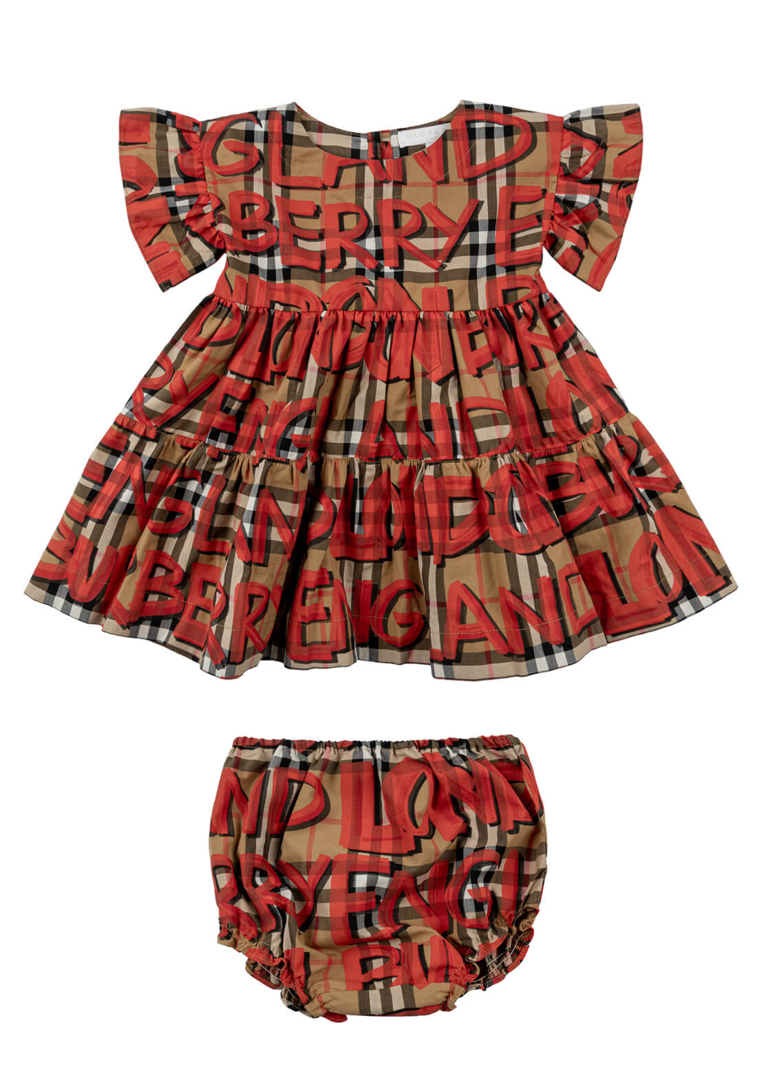 Платье Burberry Kids