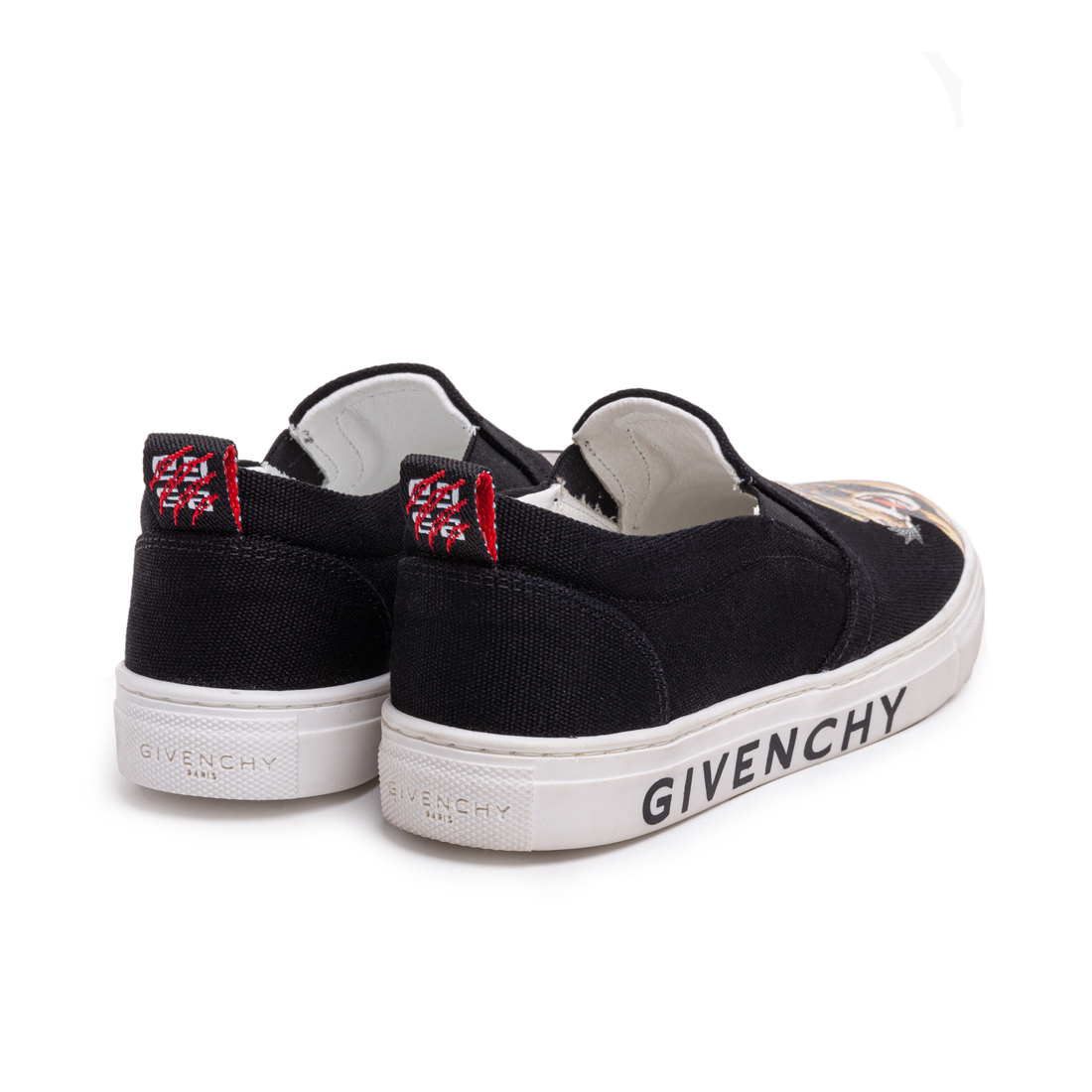 Слипоны Givenchy, цв. Черный р.33